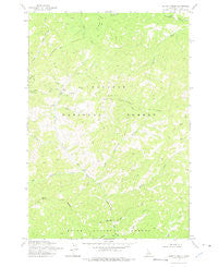 Safety Creek Idaho Historical topographic map, 1:24000 scale, 7.5 X 7.5 Minute, Year 1973
