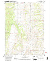 Sage Valley Idaho Historical topographic map, 1:24000 scale, 7.5 X 7.5 Minute, Year 1980