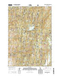 Sage Hen Reservoir Idaho Current topographic map, 1:24000 scale, 7.5 X 7.5 Minute, Year 2013