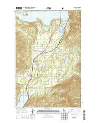 Sagle Idaho Current topographic map, 1:24000 scale, 7.5 X 7.5 Minute, Year 2013
