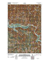 Saint Joe Idaho Historical topographic map, 1:24000 scale, 7.5 X 7.5 Minute, Year 2011