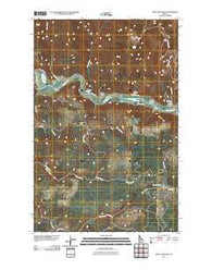 Saint Joe Baldy Idaho Historical topographic map, 1:24000 scale, 7.5 X 7.5 Minute, Year 2011
