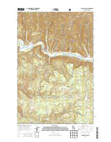 Saint Joe Baldy Idaho Current topographic map, 1:24000 scale, 7.5 X 7.5 Minute, Year 2013