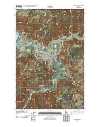 Saint Maries Idaho Historical topographic map, 1:24000 scale, 7.5 X 7.5 Minute, Year 2011