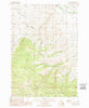 Sal Mountain Idaho Historical topographic map, 1:24000 scale, 7.5 X 7.5 Minute, Year 1989