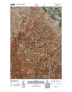 Sal Mountain Idaho Historical topographic map, 1:24000 scale, 7.5 X 7.5 Minute, Year 2011