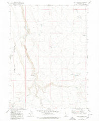 Salls Crossing Idaho Historical topographic map, 1:24000 scale, 7.5 X 7.5 Minute, Year 1979