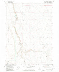 Salls Crossing Idaho Historical topographic map, 1:24000 scale, 7.5 X 7.5 Minute, Year 1979