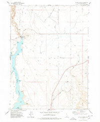 Salmon Butte Idaho Historical topographic map, 1:24000 scale, 7.5 X 7.5 Minute, Year 1977