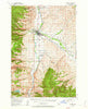 Salmon Idaho Historical topographic map, 1:62500 scale, 15 X 15 Minute, Year 1950