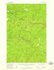 Saltese Montana Historical topographic map, 1:62500 scale, 15 X 15 Minute, Year 1956
