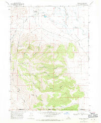 Samaria Idaho Historical topographic map, 1:24000 scale, 7.5 X 7.5 Minute, Year 1968