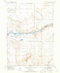 Sand Dunes Idaho Historical topographic map, 1:24000 scale, 7.5 X 7.5 Minute, Year 1947