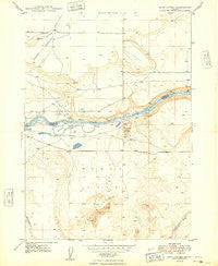 Sand Dunes Idaho Historical topographic map, 1:24000 scale, 7.5 X 7.5 Minute, Year 1948