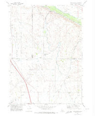 Sand Hollow Idaho Historical topographic map, 1:24000 scale, 7.5 X 7.5 Minute, Year 1970