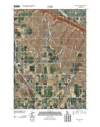 Sand Hollow Idaho Historical topographic map, 1:24000 scale, 7.5 X 7.5 Minute, Year 2010