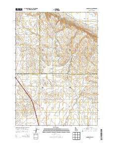Sand Hollow Idaho Current topographic map, 1:24000 scale, 7.5 X 7.5 Minute, Year 2013