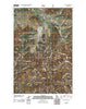 Sanders Idaho Historical topographic map, 1:24000 scale, 7.5 X 7.5 Minute, Year 2011