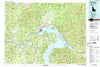 Sandpoint Idaho Historical topographic map, 1:100000 scale, 30 X 60 Minute, Year 1984