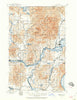 Sandpoint Idaho Historical topographic map, 1:125000 scale, 30 X 30 Minute, Year 1911
