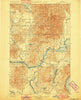 Sandpoint Idaho Historical topographic map, 1:125000 scale, 30 X 30 Minute, Year 1901