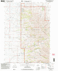 Sandrock Canyon Idaho Historical topographic map, 1:24000 scale, 7.5 X 7.5 Minute, Year 2001