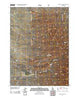Sandrock Canyon Idaho Historical topographic map, 1:24000 scale, 7.5 X 7.5 Minute, Year 2011