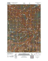 Savage Ridge Idaho Historical topographic map, 1:24000 scale, 7.5 X 7.5 Minute, Year 2011