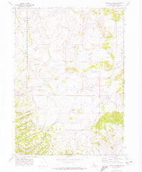 Sawmill Creek Idaho Historical topographic map, 1:24000 scale, 7.5 X 7.5 Minute, Year 1971
