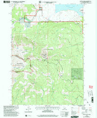 Sawtell Peak Idaho Historical topographic map, 1:24000 scale, 7.5 X 7.5 Minute, Year 1997