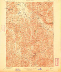 Sawtooth Idaho Historical topographic map, 1:125000 scale, 30 X 30 Minute, Year 1900