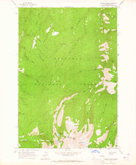 Sawyer Ridge Idaho Historical topographic map, 1:24000 scale, 7.5 X 7.5 Minute, Year 1963