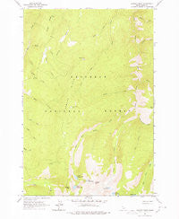 Sawyer Ridge Idaho Historical topographic map, 1:24000 scale, 7.5 X 7.5 Minute, Year 1963