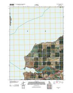 Schiller Idaho Historical topographic map, 1:24000 scale, 7.5 X 7.5 Minute, Year 2010