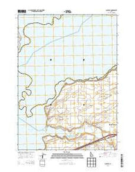 Schiller Idaho Current topographic map, 1:24000 scale, 7.5 X 7.5 Minute, Year 2013
