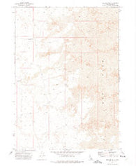 Schodde Well Idaho Historical topographic map, 1:24000 scale, 7.5 X 7.5 Minute, Year 1972
