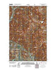 Scotchman Peak Idaho Historical topographic map, 1:24000 scale, 7.5 X 7.5 Minute, Year 2011