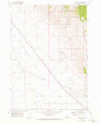 Scott Butte Idaho Historical topographic map, 1:24000 scale, 7.5 X 7.5 Minute, Year 1969