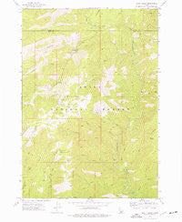 Scott Creek Idaho Historical topographic map, 1:24000 scale, 7.5 X 7.5 Minute, Year 1972