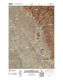 Scott Butte Idaho Historical topographic map, 1:24000 scale, 7.5 X 7.5 Minute, Year 2011