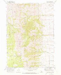 Scout Mtn Idaho Historical topographic map, 1:24000 scale, 7.5 X 7.5 Minute, Year 1968