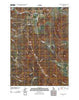 Sedgwick Peak Idaho Historical topographic map, 1:24000 scale, 7.5 X 7.5 Minute, Year 2010
