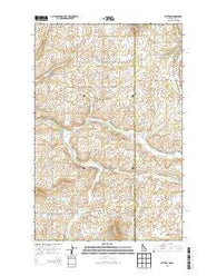 Setters Idaho Current topographic map, 1:24000 scale, 7.5 X 7.5 Minute, Year 2013