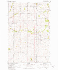 Setters Idaho Historical topographic map, 1:24000 scale, 7.5 X 7.5 Minute, Year 1980