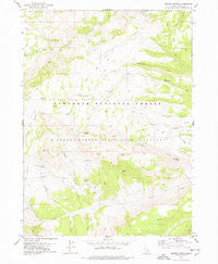 Severe Spring Idaho Historical topographic map, 1:24000 scale, 7.5 X 7.5 Minute, Year 1978