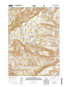Severe Spring Idaho Current topographic map, 1:24000 scale, 7.5 X 7.5 Minute, Year 2013