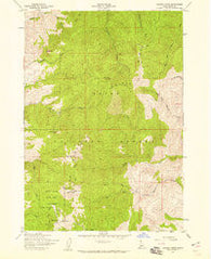 Shafer Butte Idaho Historical topographic map, 1:24000 scale, 7.5 X 7.5 Minute, Year 1957