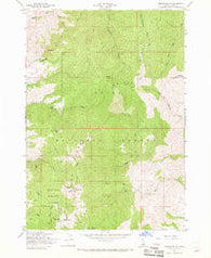Shafer Butte Idaho Historical topographic map, 1:24000 scale, 7.5 X 7.5 Minute, Year 1957