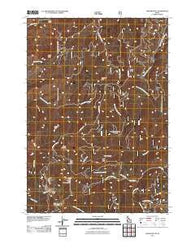 Shafer Butte Idaho Historical topographic map, 1:24000 scale, 7.5 X 7.5 Minute, Year 2011