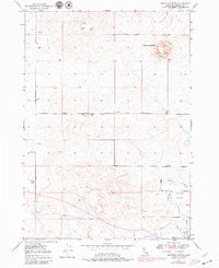 Shattuck Butte Idaho Historical topographic map, 1:24000 scale, 7.5 X 7.5 Minute, Year 1949